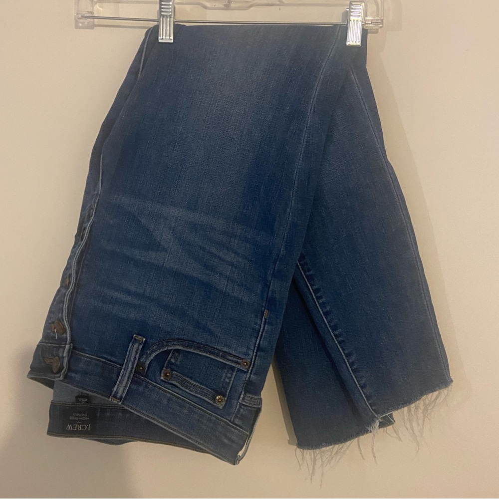 JCREW high-rise skinny Jean sz 30
